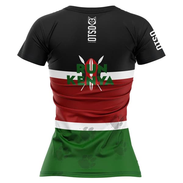 Otso Lyhythihainen T-paita Run Kenya Monivärinen L Mies