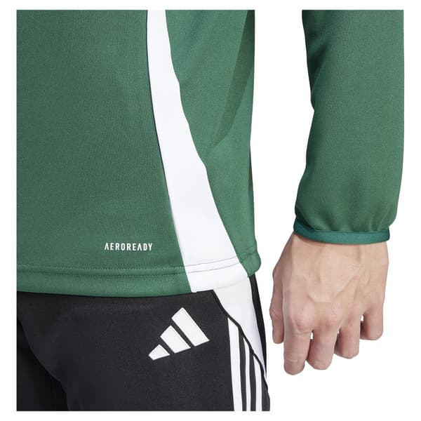 Adidas Halv Lynlås Sweatshirt Træning Tiro24 2XL / Regular Mand