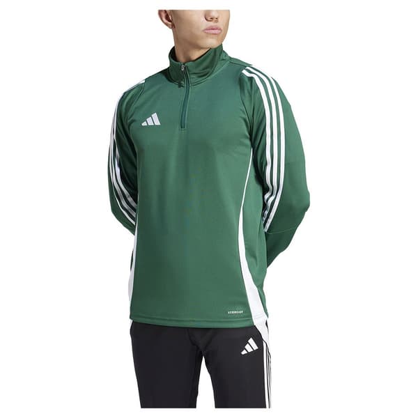 Adidas Halv Lynlås Sweatshirt Træning Tiro24 2XL / Regular Mand