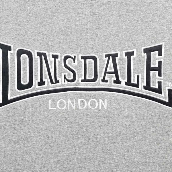 Lonsdale Tröja Berger Lp181 Grå M Man