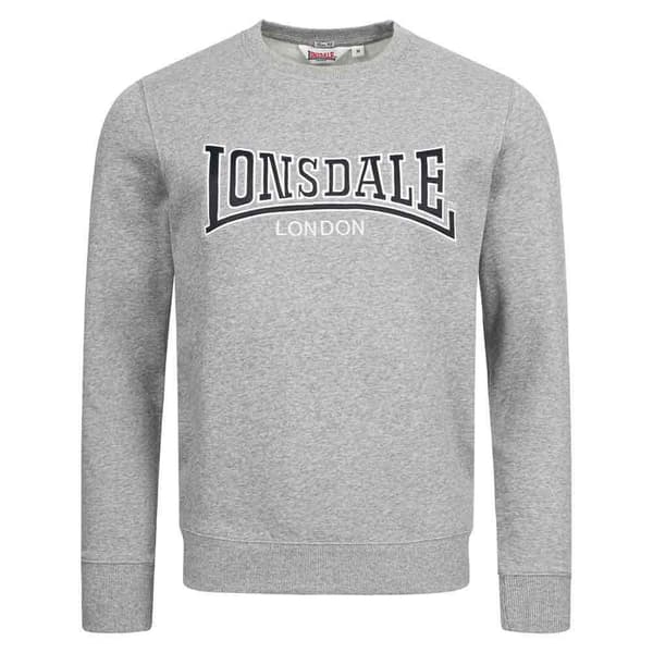 Lonsdale Tröja Berger Lp181 Grå L Man