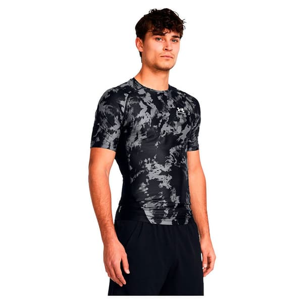 Under Armour Kortærmet T-shirt Hg Isochill Printed Sort XL Mand