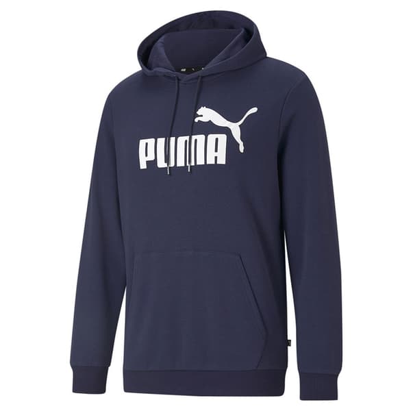 Puma Luvtröja Ess Big Logo Blå M Man