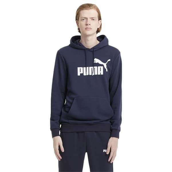 Puma Luvtröja Ess Big Logo Blå M Man