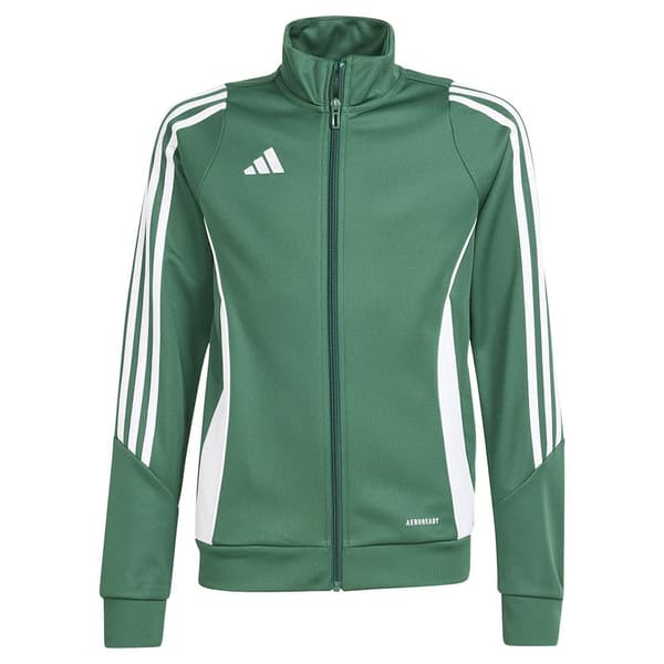Adidas Träningsjacka Tiro24 Grönt 5-6 Years Pojke