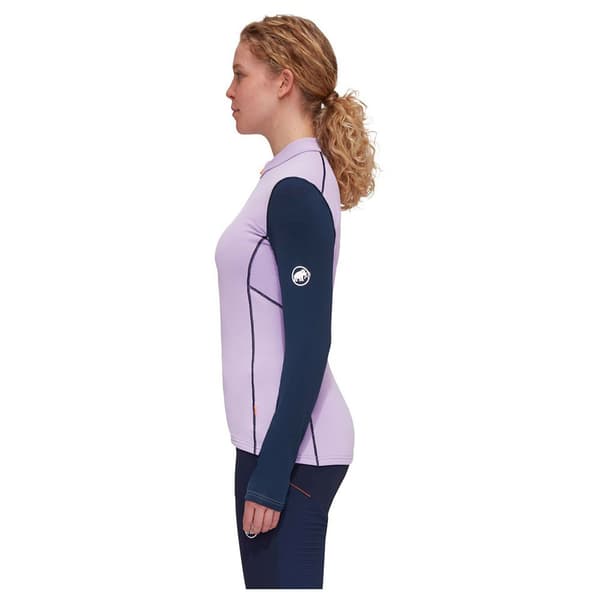 Mammut Half Zip Pitkähihainen T-paita Aenergy Violetti XS Nainen