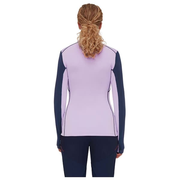 Mammut Half Zip Pitkähihainen T-paita Aenergy Violetti XS Nainen