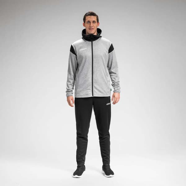 Uhlsport Sweatshirt Med Fuld Lynlås Squad 27  128 cm Dreng
