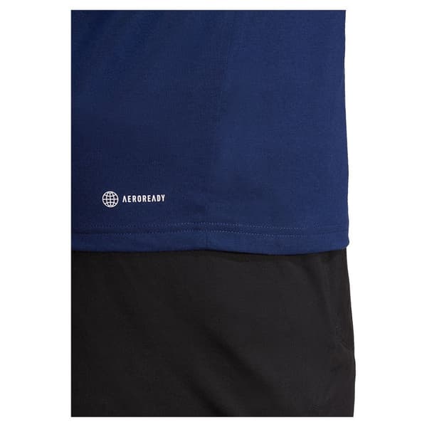 Adidas Kortärmad T-shirt Tr-es Fr Logo Blå M / Regular Man