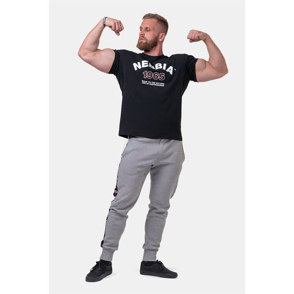 Nebbia Kortärmad T-shirt Golden Era 192 Grå M Man