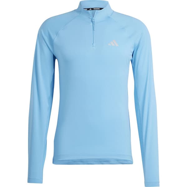 Adidas Halv Lynlå Sweatshirt Gym+  S Mand