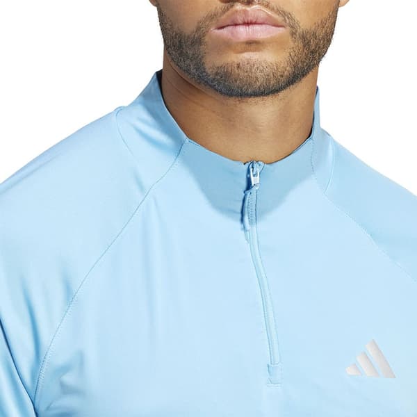 Adidas Halv Lynlå Sweatshirt Gym+  S Mand