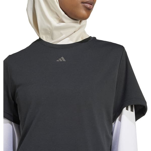 Adidas Kortärmad T-shirt Designed For Training High Intensity Sc M Kvinna