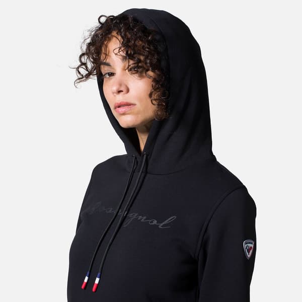 Rossignol Huppari Logo Ft Musta XS Nainen
