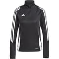 Miniatyrbillede 3 af 6: Adidas Halv Lynlås Sweatshirt Træning Tiro24 Sort XL / Regular Kvinde