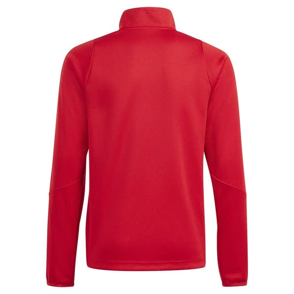 Adidas Halv Lynlå Sweatshirt Tiro24 Rød 9-10 Years Dreng