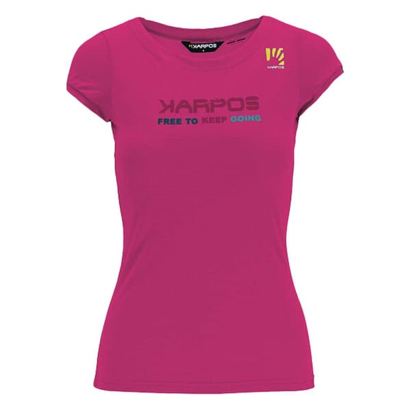 Karpos T-shirt Val Federia Lilla L Kvinde
