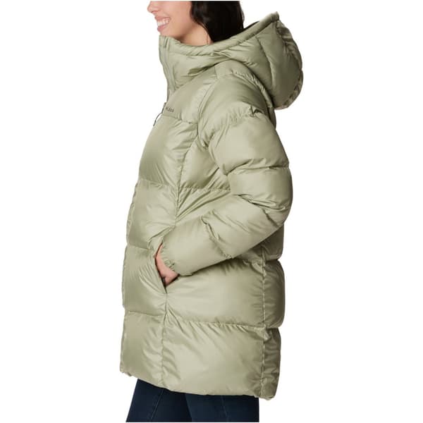 Columbia Puffect Mid Hooded Jacket 1864791348, Kvinde, Jakke, Grøn