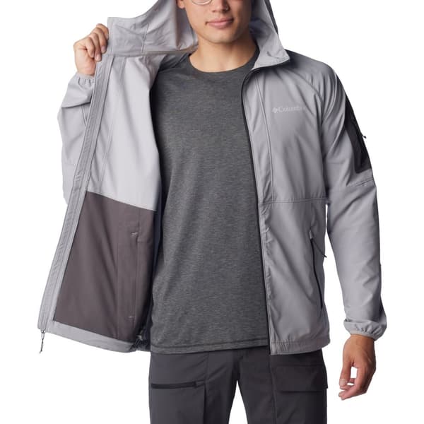 Columbia Tall Heights Hooded Softshell Jacket 1975591039, Mand, Jakke, Grå