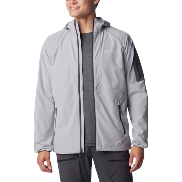 Columbia Tall Heights Hooded Softshell Jacket 1975591039, Mand, Jakke, Grå