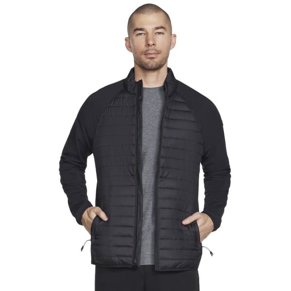 Skechers GO Shield Hybrid Jacket JA23-BLK, Man, Jackor, Svart Black L