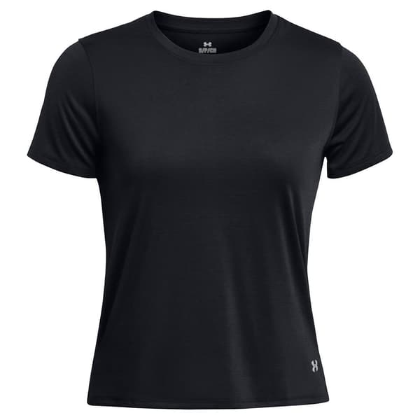 Under Armour Kortärmad T-shirt Launch Svart L Kvinna