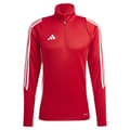Miniatyrbillede 3 af 7: Adidas Halv Lynlås Sweatshirt Træning Tiro24 Rød XL / Regular Mand