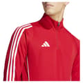 Miniatyrbillede 6 af 7: Adidas Halv Lynlås Sweatshirt Træning Tiro24 Rød XL / Regular Mand