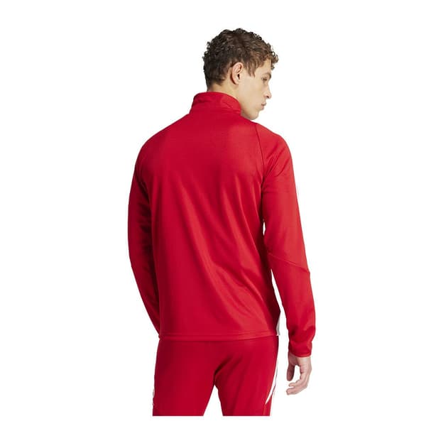 Adidas Halv Lynlås Sweatshirt Træning Tiro24 Rød XL / Regular Mand