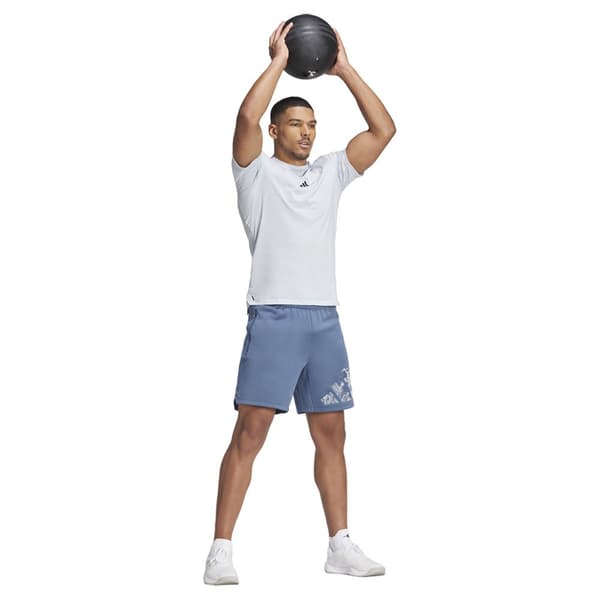 Adidas Shortsit Workout Knit Logo 7´´  M Mies