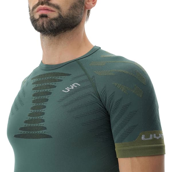 Uyn Kortärmad T-shirt Workhard Grönt XL Man