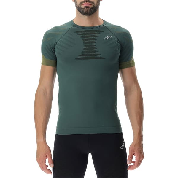 Uyn Kortärmad T-shirt Workhard Grönt XL Man