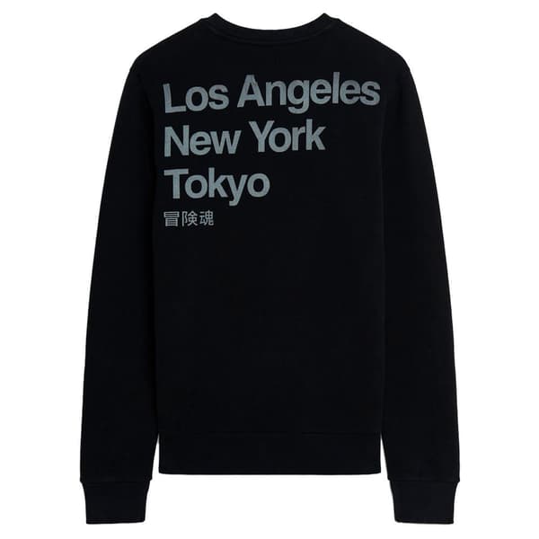 Superdry Tröja Core Logo City Loose Svart 2XL Man
