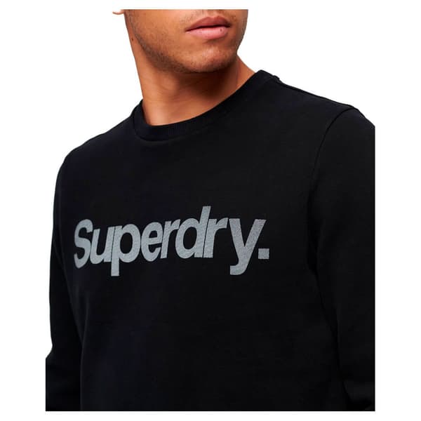 Superdry Tröja Core Logo City Loose Svart 2XL Man