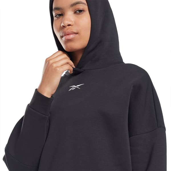 Reebok Luvtröja Recycle Oversize Svart L Kvinna