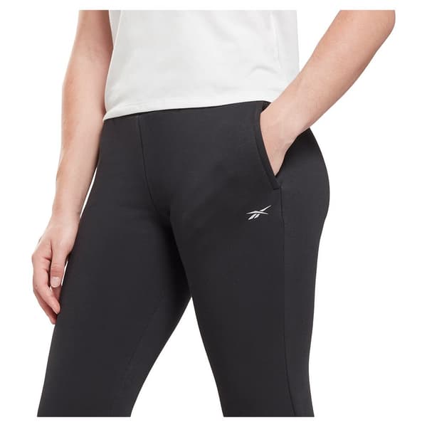 Reebok Byxor Fleece Joggers Svart XS Kvinna