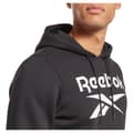 Miniatyrbild 5 av 6: Reebok Tröja Identity Fleece Stacked Logo Pullover Svart L Man