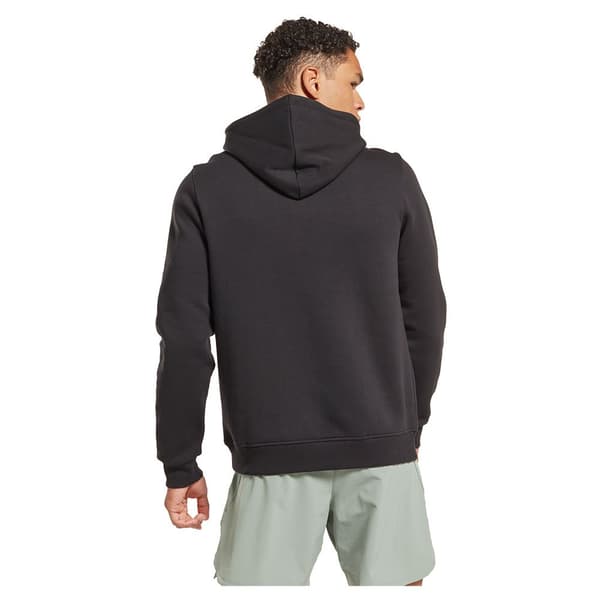 Reebok Tröja Identity Fleece Stacked Logo Pullover Svart L Man