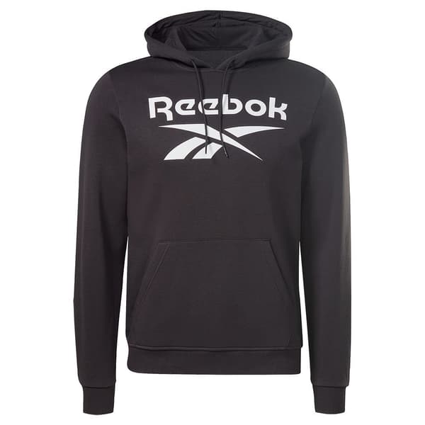 Reebok Tröja Identity Fleece Stacked Logo Pullover Svart XL Man