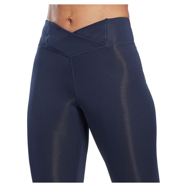 Reebok Strumpbyxor Workout Ready Basic High-rise Blå M / Regular Kvinna