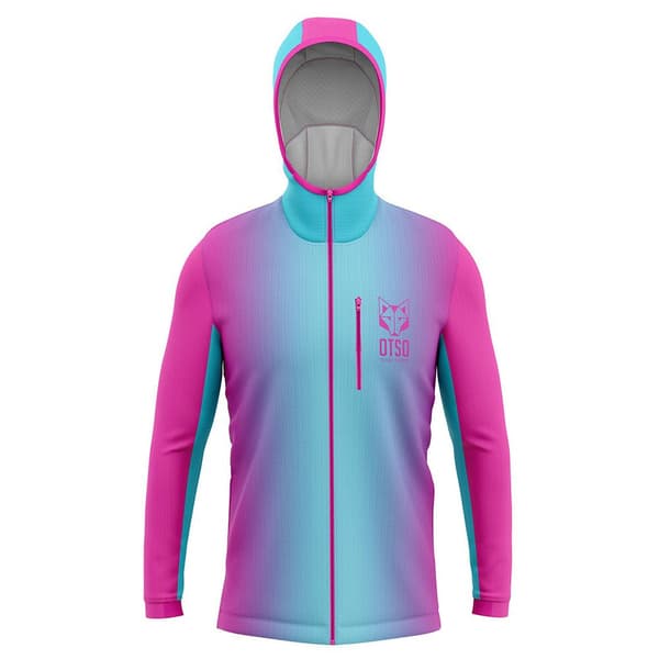 Otso Sweatshirt Med Fuld Lynlås Sport Rosa XL Mand