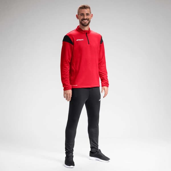 Uhlsport Halv Lynlå Sweatshirt Squad 27 3XL Mand