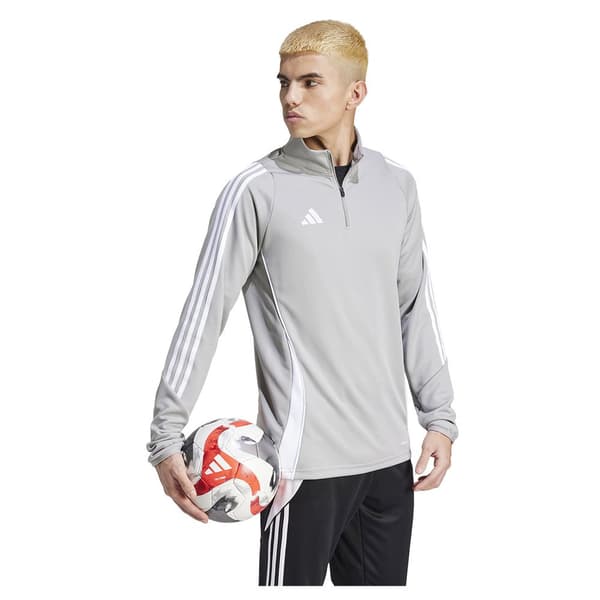 Adidas Halv Lynlås Sweatshirt Træning Tiro24  S / Regular Mand