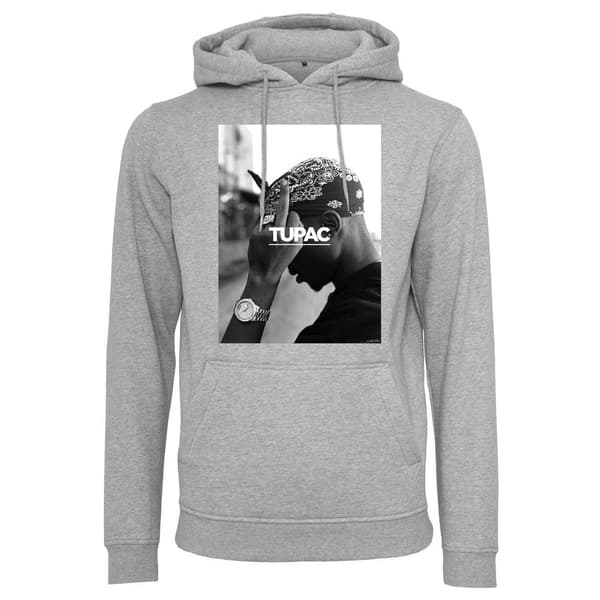 Mister Tee Sweatshirt 2pac F*ck The World Grå L Mand