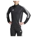 Miniatyrbillede 1 af 7: Adidas Halv Lynlås Sweatshirt Træning Tiro24 Sort 2XL / Regular Mand