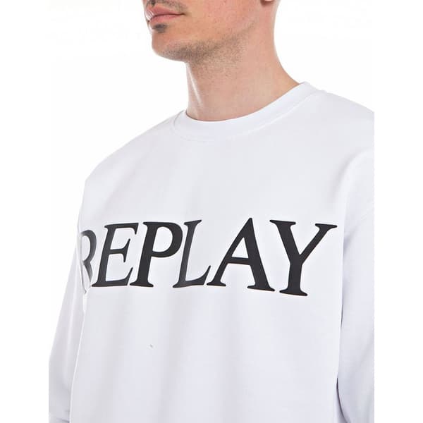 Replay Tröja M6527.000.22890p Vit XL Man