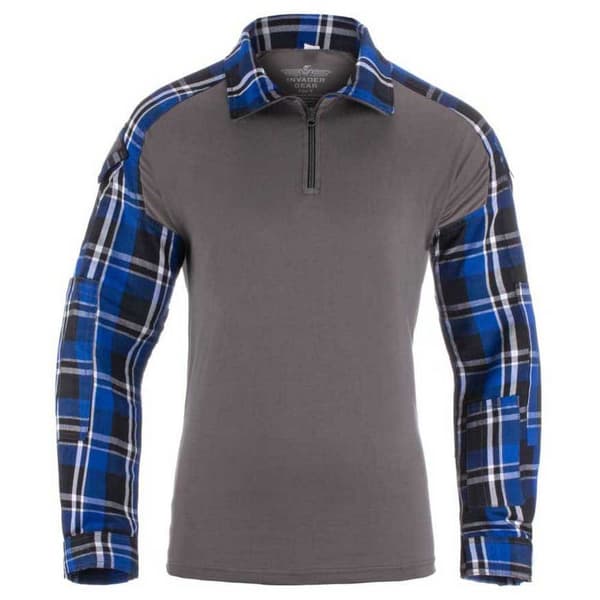 Invadergear Långärmad T-shirt Flannel Combat  2XL Man