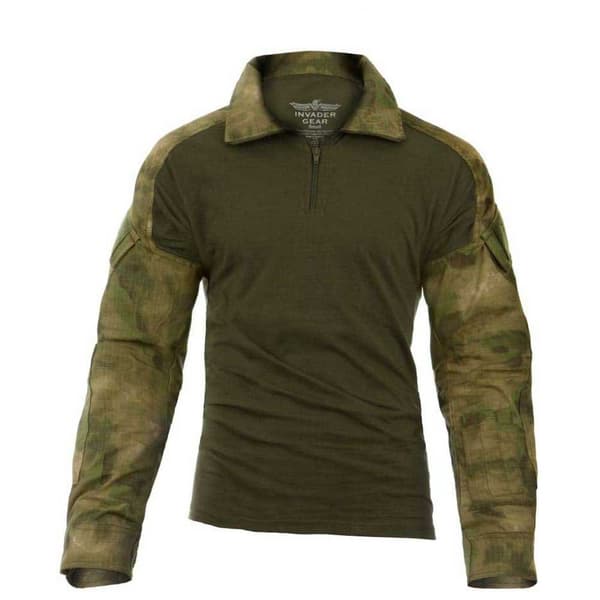 Invadergear Pitkähihainen T-paita Combat  XL Mies