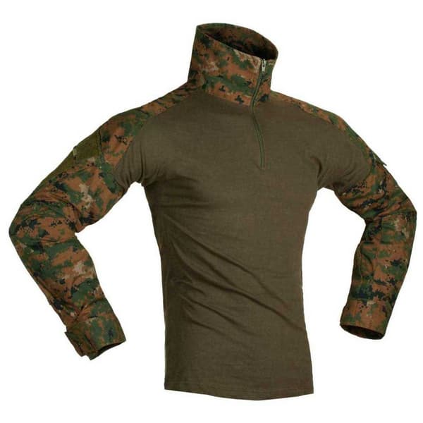 Invadergear Langærmet T-shirt Combat  S Mand
