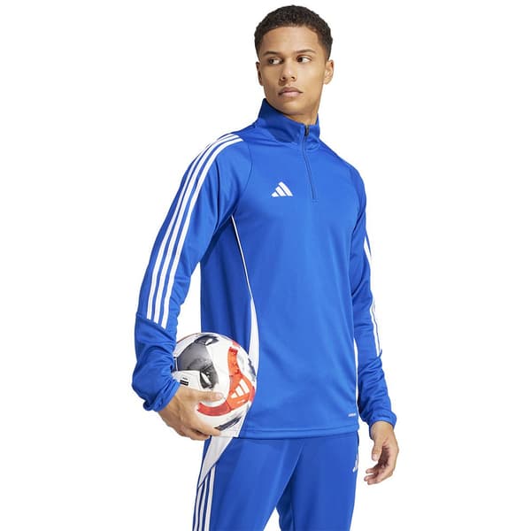Adidas Half Zip Sweatshirt Training Tiro24 Blå XL / Regular Man